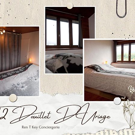 Le T2 Douillet D'Uriage - Residence Le Louvre - Cure Thermale Uriage- Proche Chamrousse - Jusqu'A 3 Personnes - Region Agreable En Toute Saison Vaulnaveys-le-Haut 외부 사진